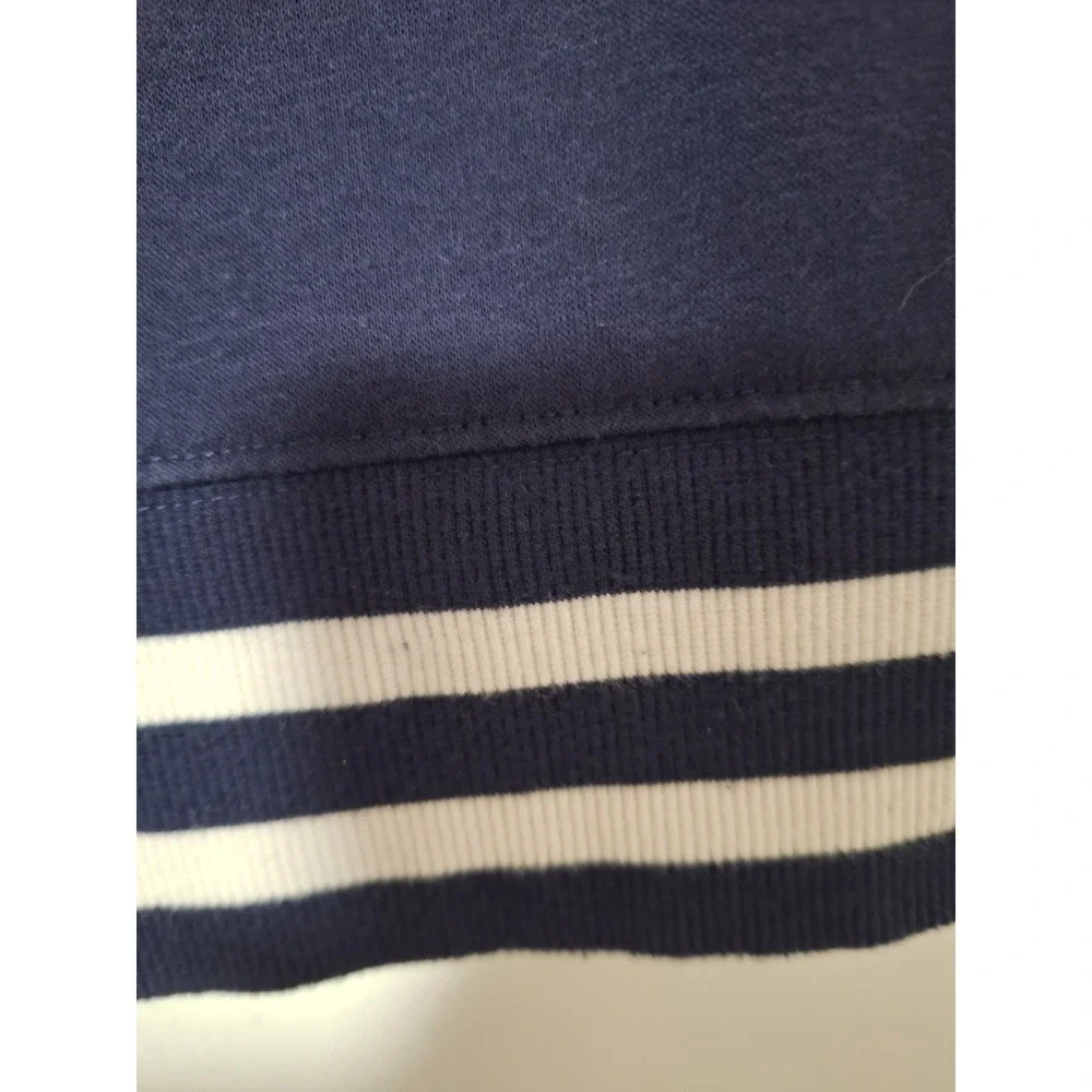 Justice Girls XS 5/6 Navy Blue Sequin Athletic Club 04 Sweater Dress Tunic Top